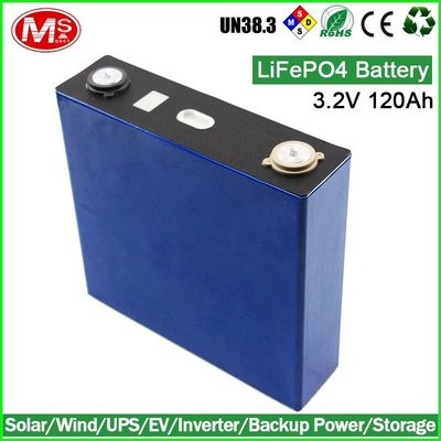 中国 高エネルギー120Ah Ev/貯蔵/太陽エネルギー システム再充電可能なリチウムLiFePO4電池 サプライヤー