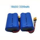 LFP Solar 18650 Rechargeable Lithium Ion Battery 7.4 V 2200mah Bank Type