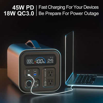 US High Speed Built In Cable UPS Portable Lithium Power Station Compact Size