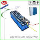 中国 LifePO4円柱リチウム イオン電池のパック/12V 15Ahの太陽街灯電池 会社