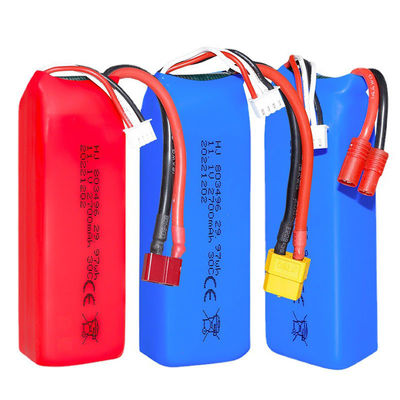 2700mAh E-bike Lithium RC Batteries Quick Charging ODM LiFePO4 Gifts 11.1V