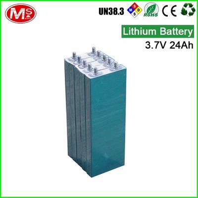 中国 太陽街灯MS1690175のための軽量の深い周期電池細胞3.7V 24Ah 工場