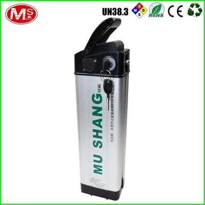中国 銀製48v 10ah Ebike電池、電気バイクのためのLiFePO4充電電池 代理店